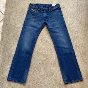 Almost new condition dark blue men Diesel jeans